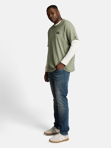 TOM TAILOR Men + Shirt in Groen