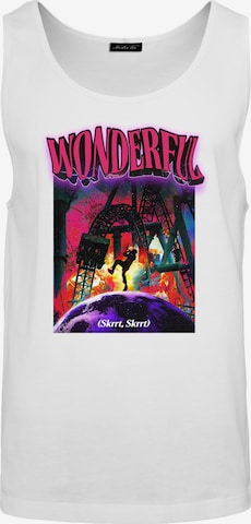 MT Men Shirt 'Wonderful' in White: front