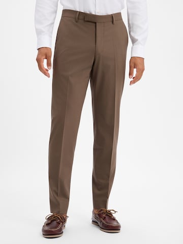 CINQUE Regular Pantalon 'Citotti-H' in Bruin: voorkant