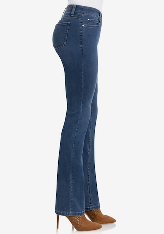 wonderjeans Bootcut Jeans in Blau