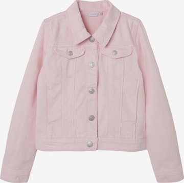 NAME IT Between-Season Jacket 'Freja' in Pink: front
