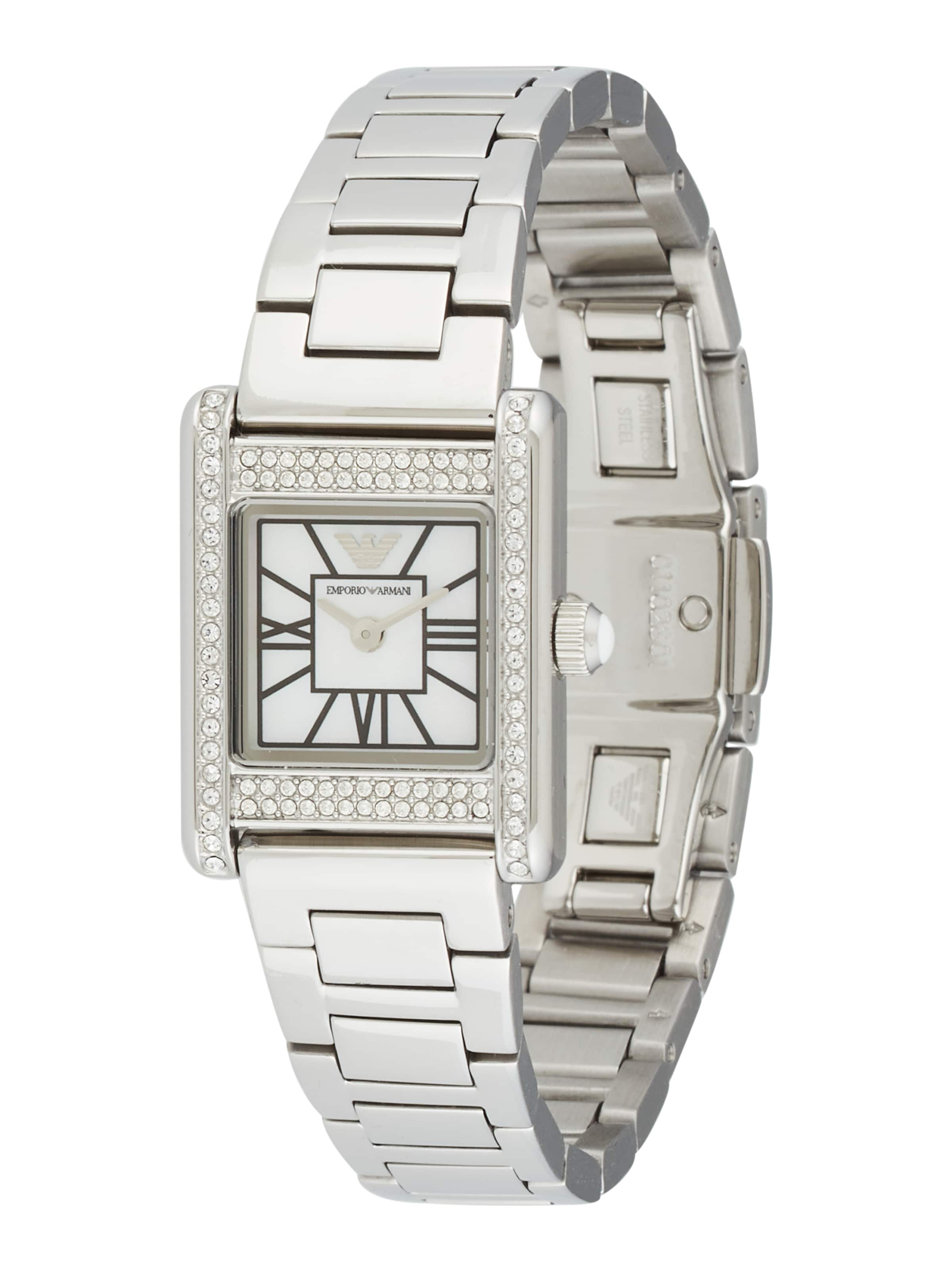 Emporio Armani Analog klocka i silver: framsida