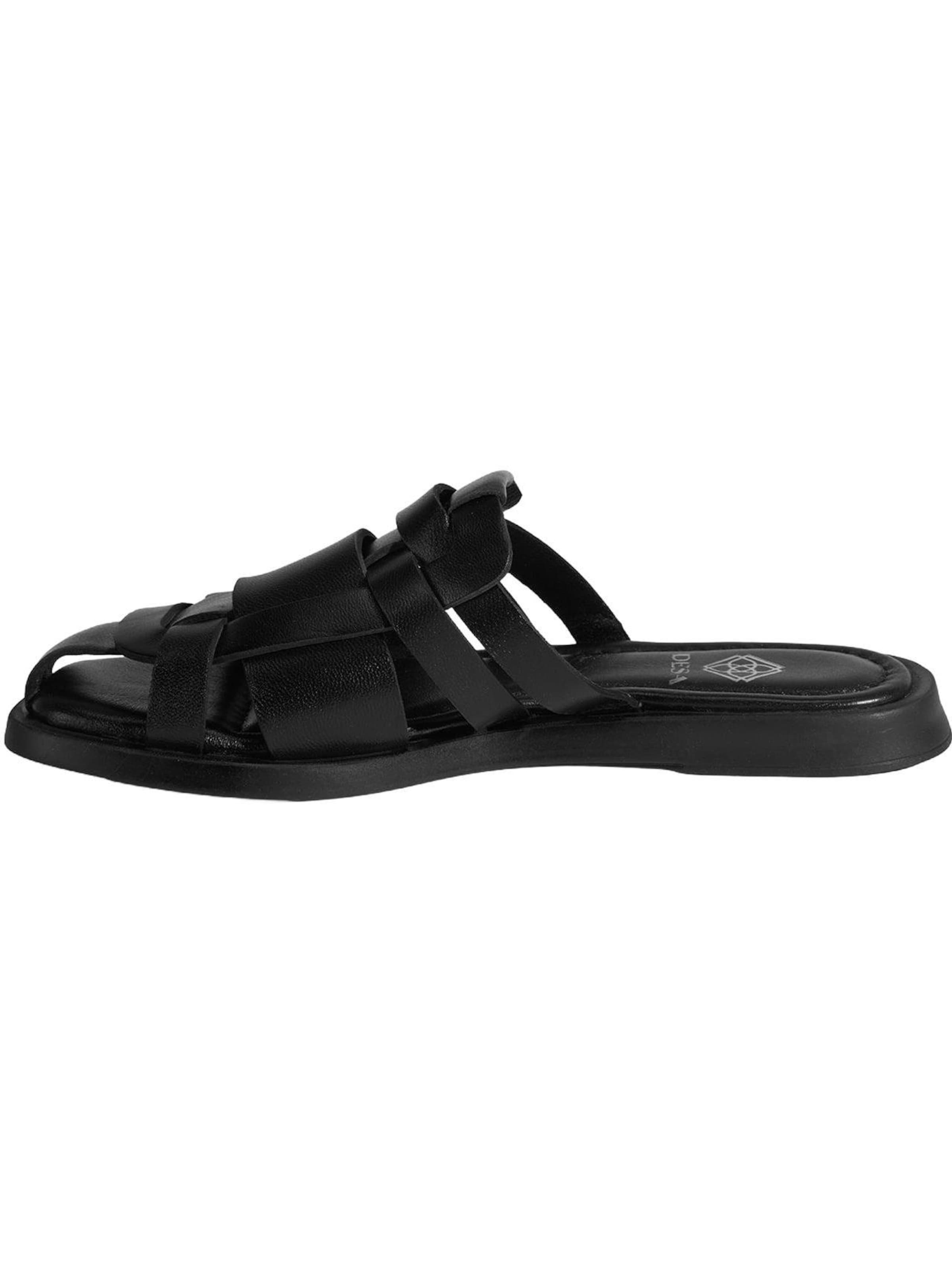 Desa - Zapatillas de casa 'Hausschuhe' en negro