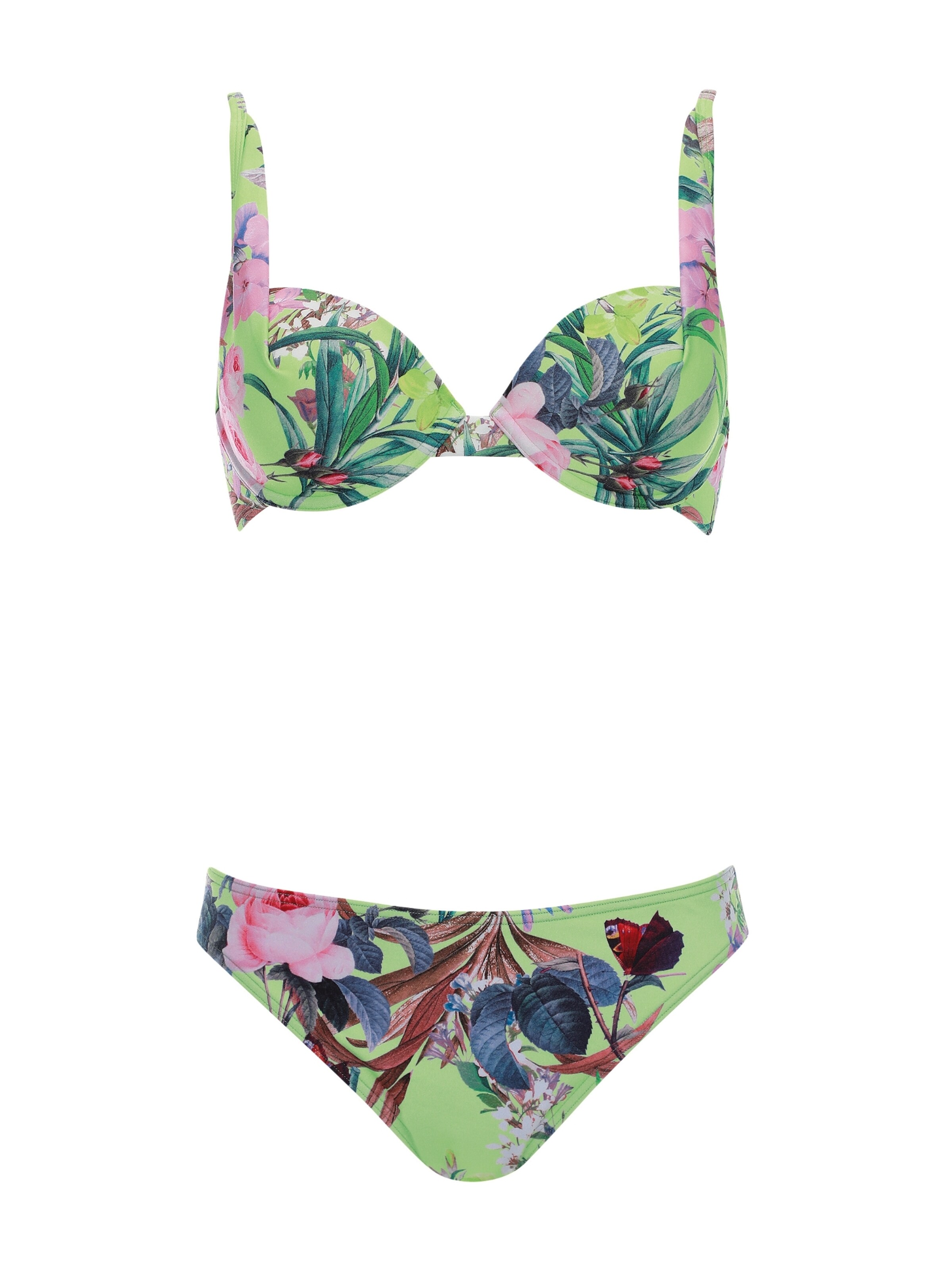 OLYMPIA Balconette Bikini in Gemengde kleuren: voorkant