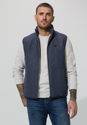Street One MEN Vest in Blue: front