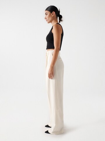 Salsa Jeans Wide leg Chino Pants in White