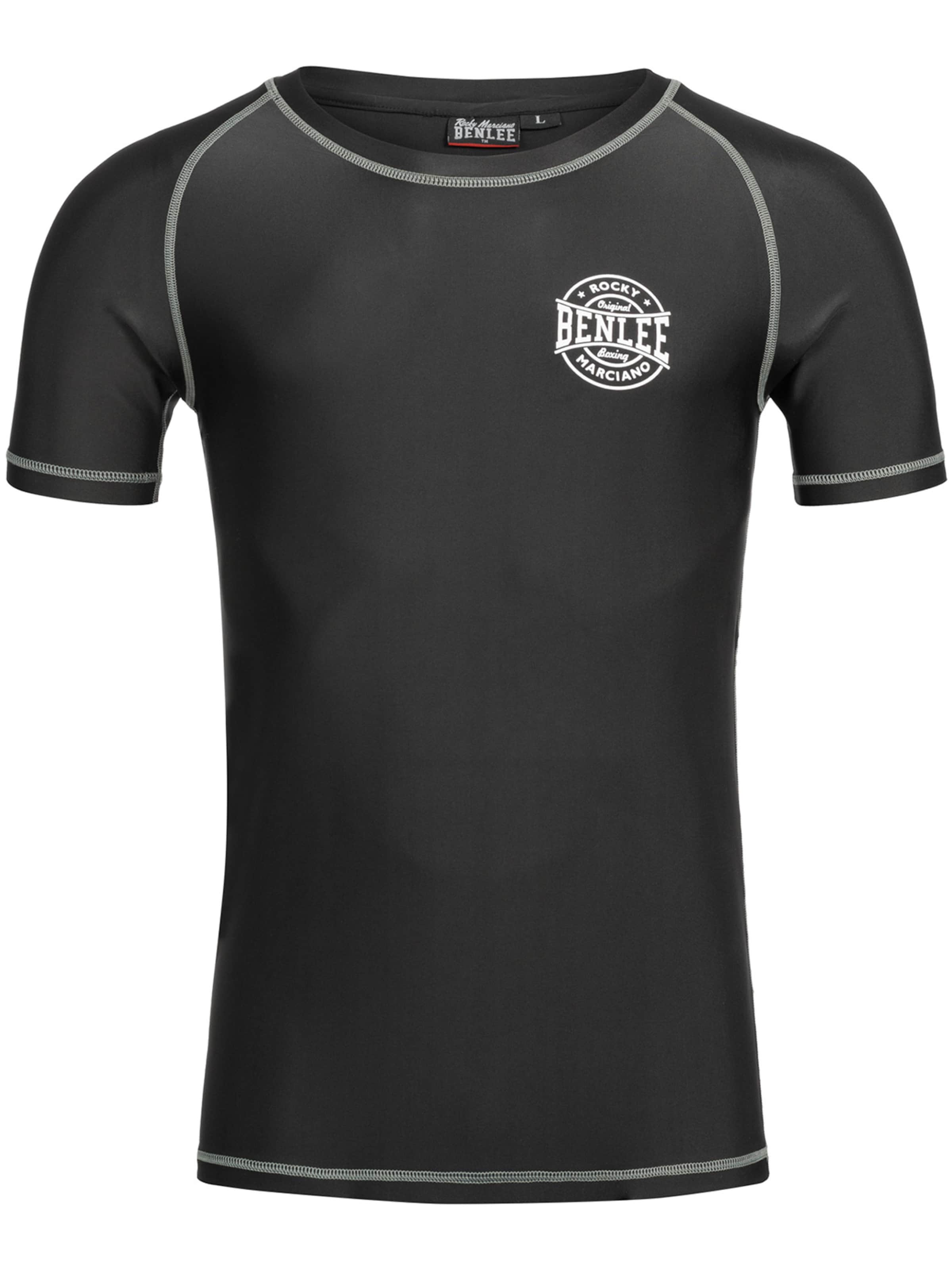 T-Shirt fonctionnel 'Limehills' Benlee en noir : devant