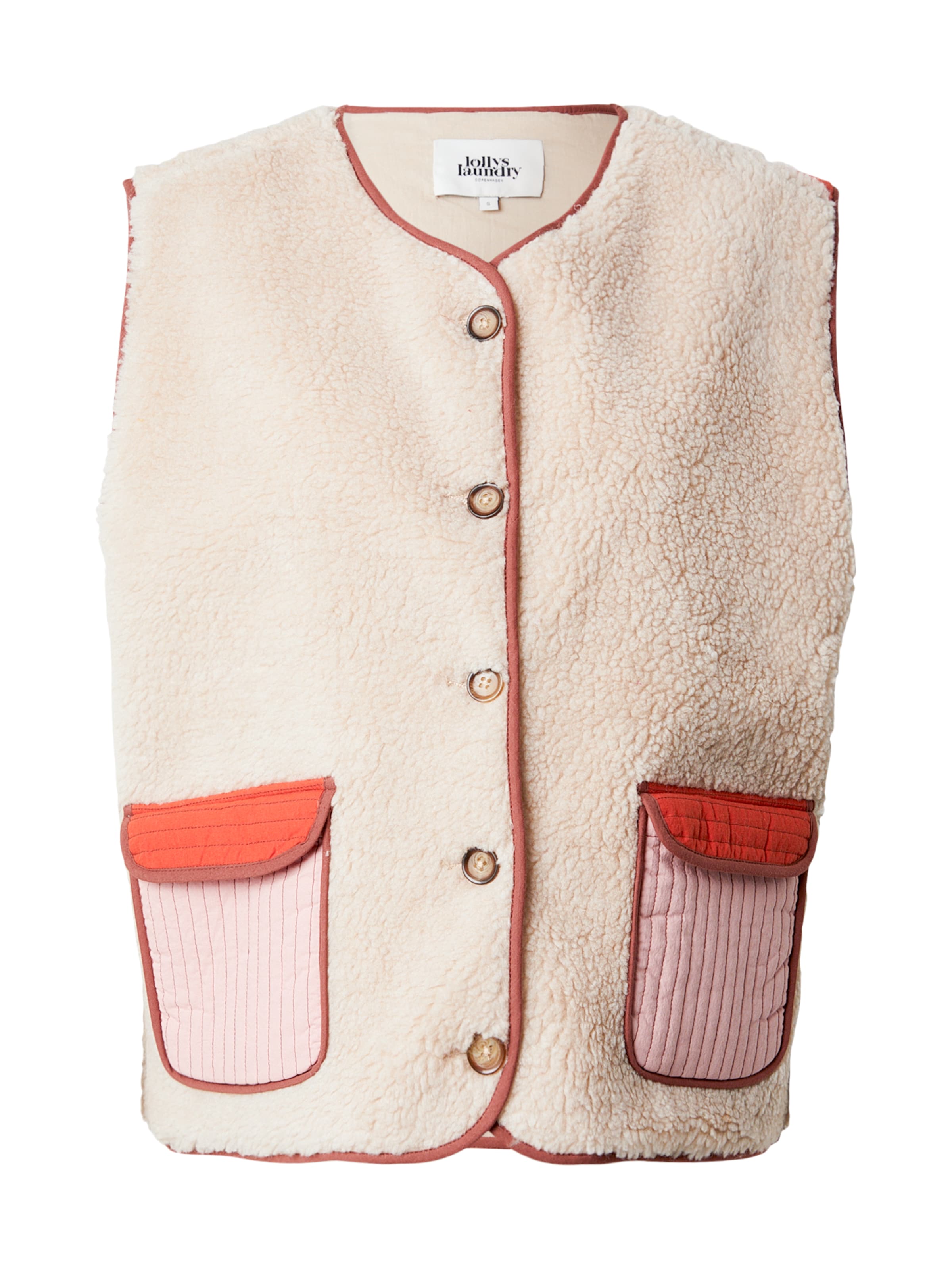 Vestă 'JaceLL' de la Lollys Laundry pe bej: față