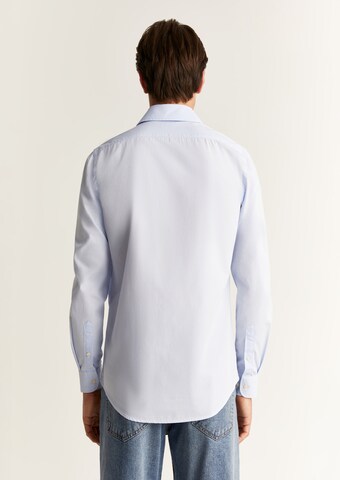 Coupe regular Chemise ' Elisee ' Scalpers en bleu