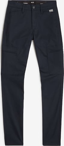 Skinny Pantalon cargo G-STAR en bleu : devant