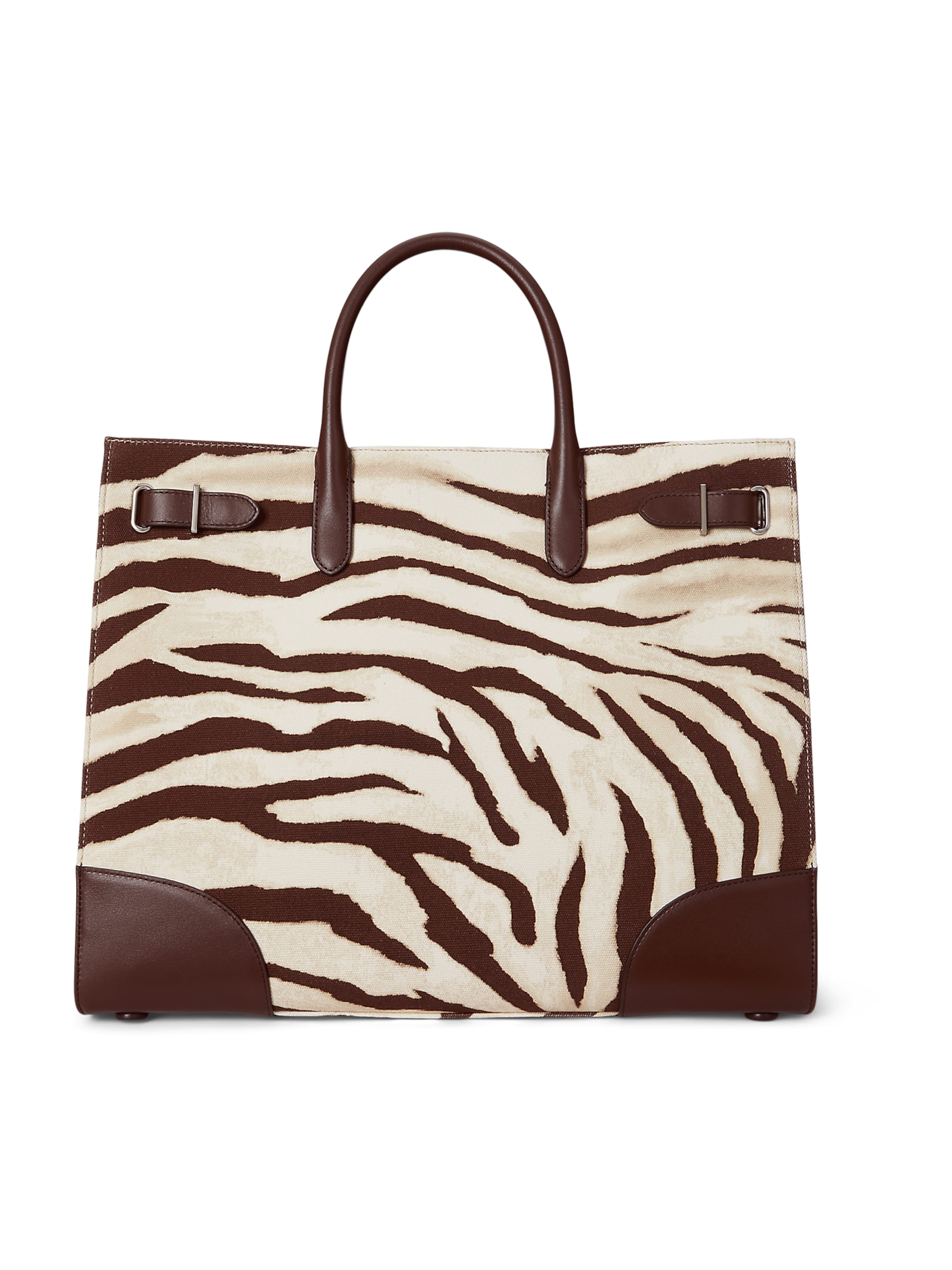 Cabas 'DEVYN 42' Lauren Ralph Lauren en beige : devant