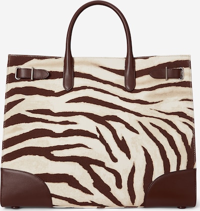 Lauren Ralph Lauren Shopper 'DEVYN 42' - krémová / tmavohnedá, Produkt