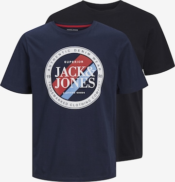 JACK & JONES Shirt 'LOYD & LOOF' in Blue: front