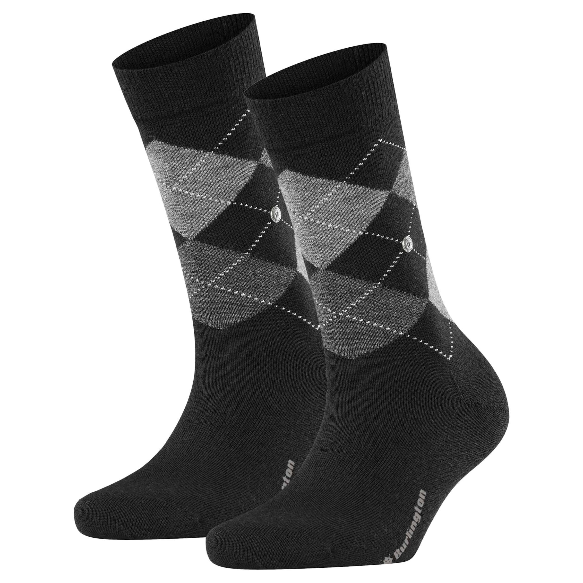 BURLINGTON Socks in Black: front