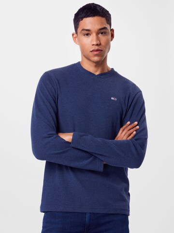 Tommy Jeans Shirt in Blauw: voorkant