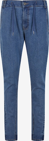 mėlyna Urban Classics Standartinis Džinsai: priekis