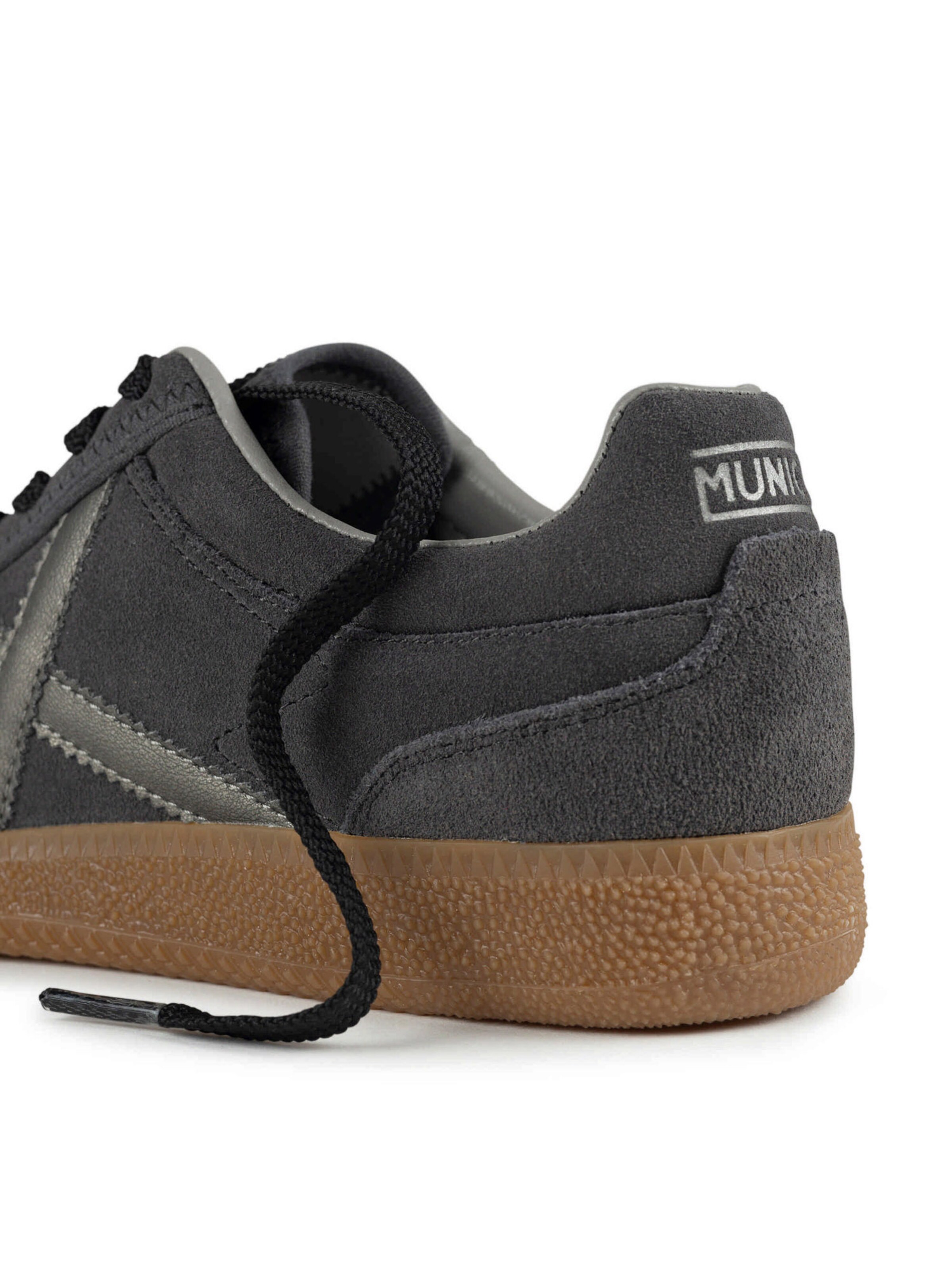 Baskets basses ' RUMBA ' MUNICH en gris : derrière