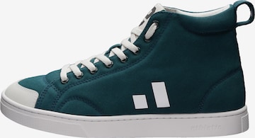 Ethletic High-Top Sneakers in Blue: front