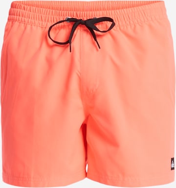 Shorts de bain 'Solid 15' QUIKSILVER en orange : devant