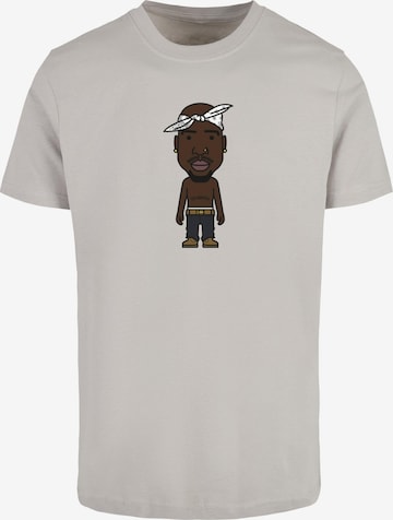 Maglietta 'LA Sketch' di Mister Tee in grigio: frontale