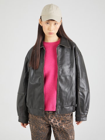 TOPSHOP Prechodná bunda - Čierna: predná strana
