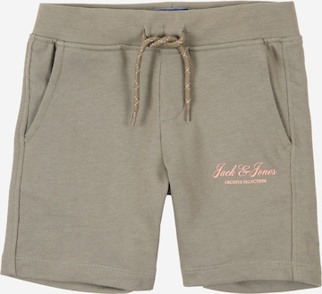 Jack & Jones Junior Regular Housut 'JPSTGORDON' värissä vihreä: etupuoli