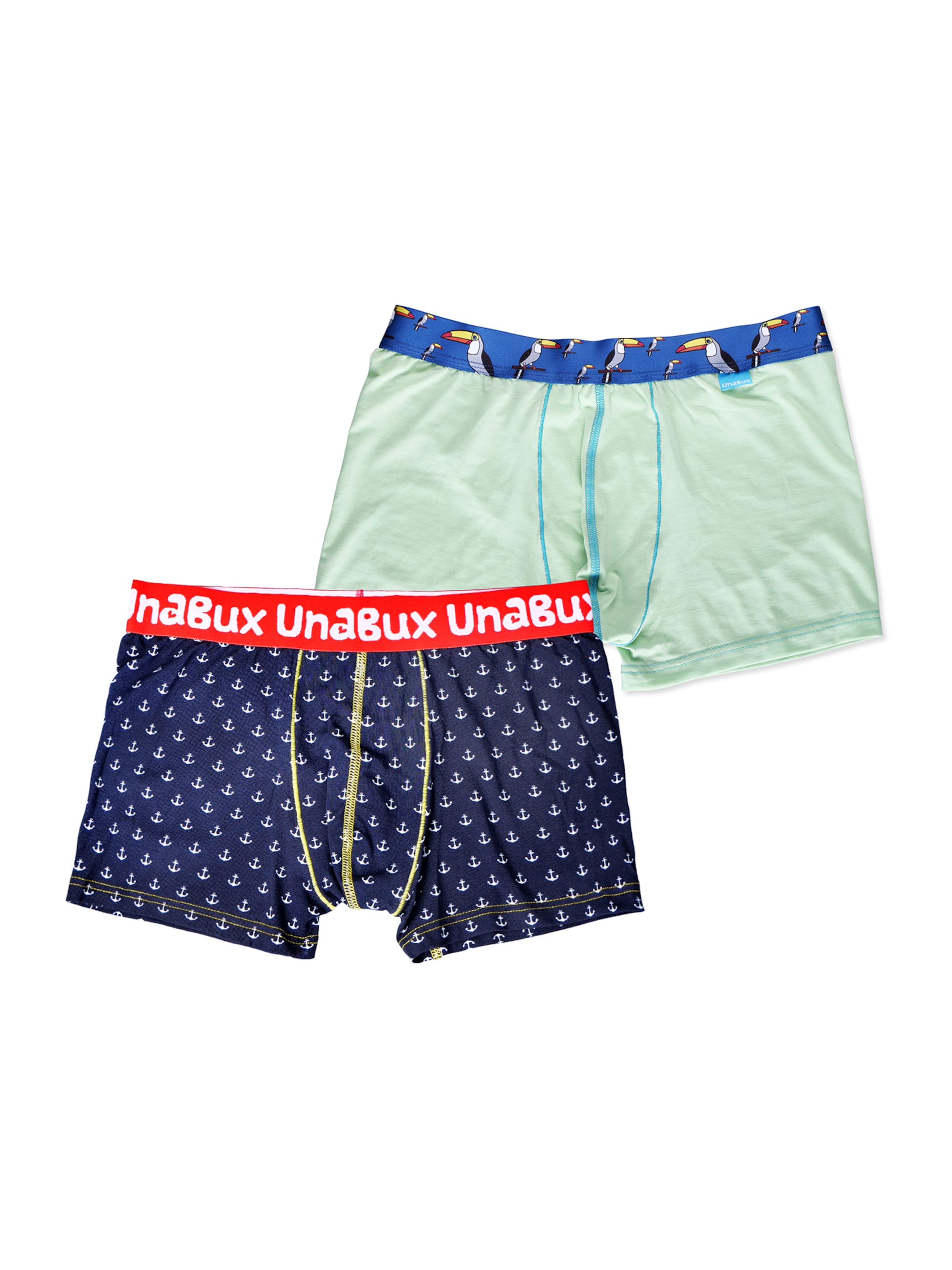 UNABUX Boxer shorts in Blue: front