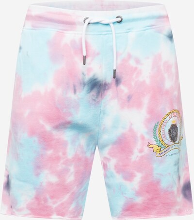 SikSilk Püksid taevasinine / kollane / heleroosa / valge, Tootevaade