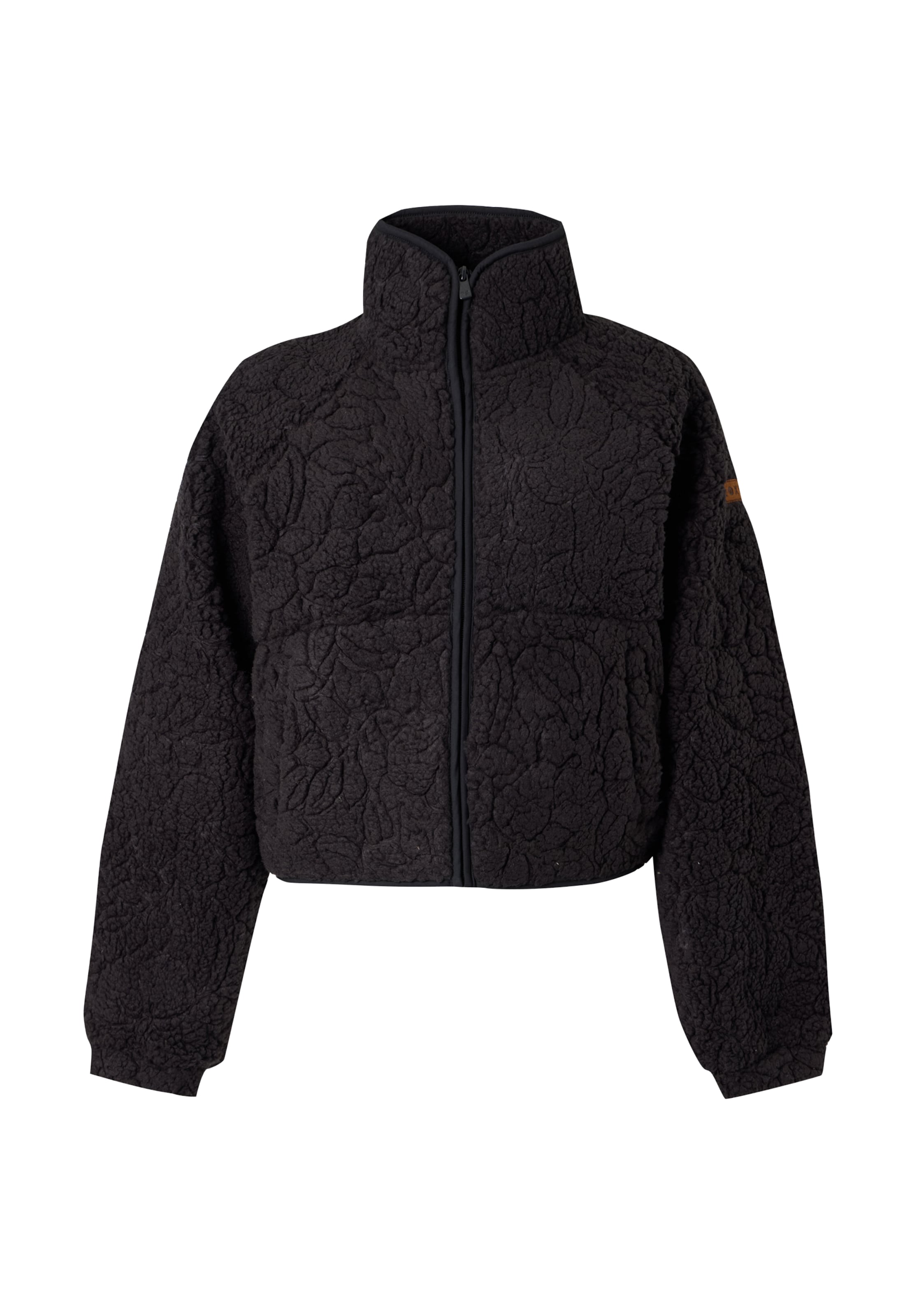 ROXY Bluza polarowa 'BLURRY' w kolorze czarny: przód