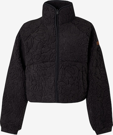 ROXY Bluza polarowa 'BLURRY' w kolorze czarny: przód