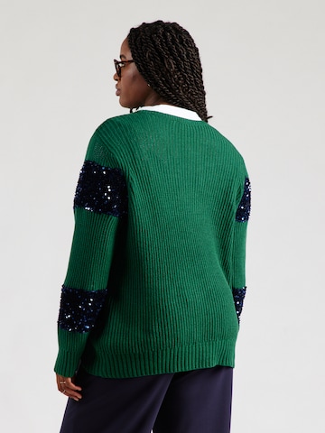 SAMOON Sweater in Green