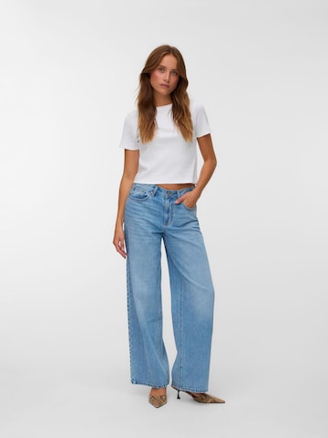 Loosefit Jean 'VMLULLU' VERO MODA en bleu : devant