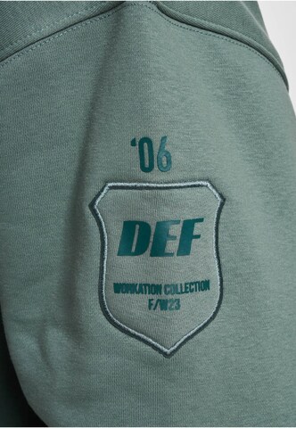 Sweat-shirt DEF en vert
