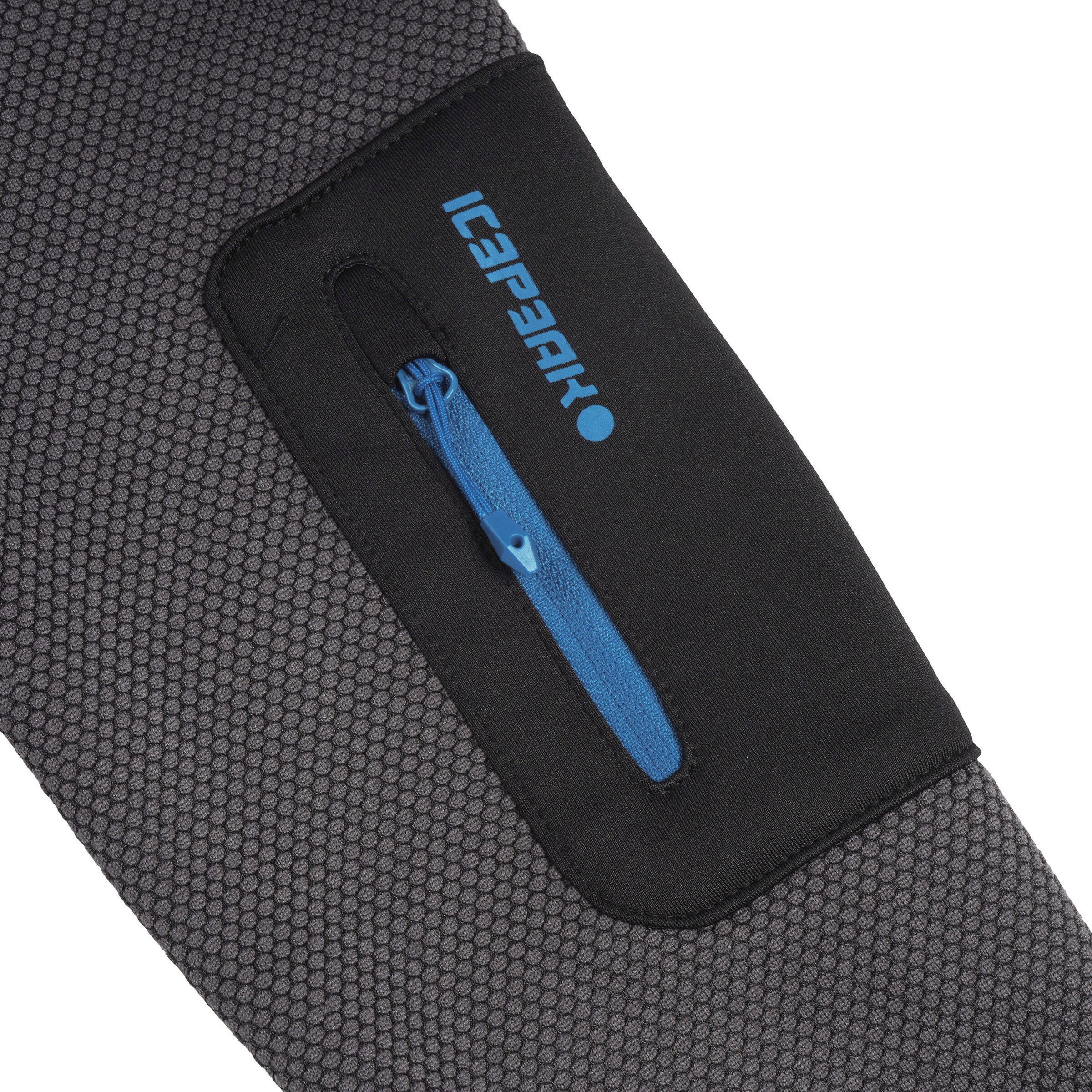 ICEPEAK Funktionsfleecejacke in Grau