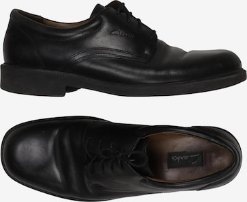 CLARKS Halbschuh 46,5 in Schwarz: Vorderseite