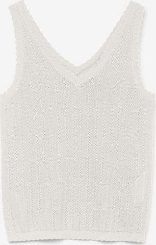 VERO MODA Knitted top 'VMLUXLIGHT' in White: front
