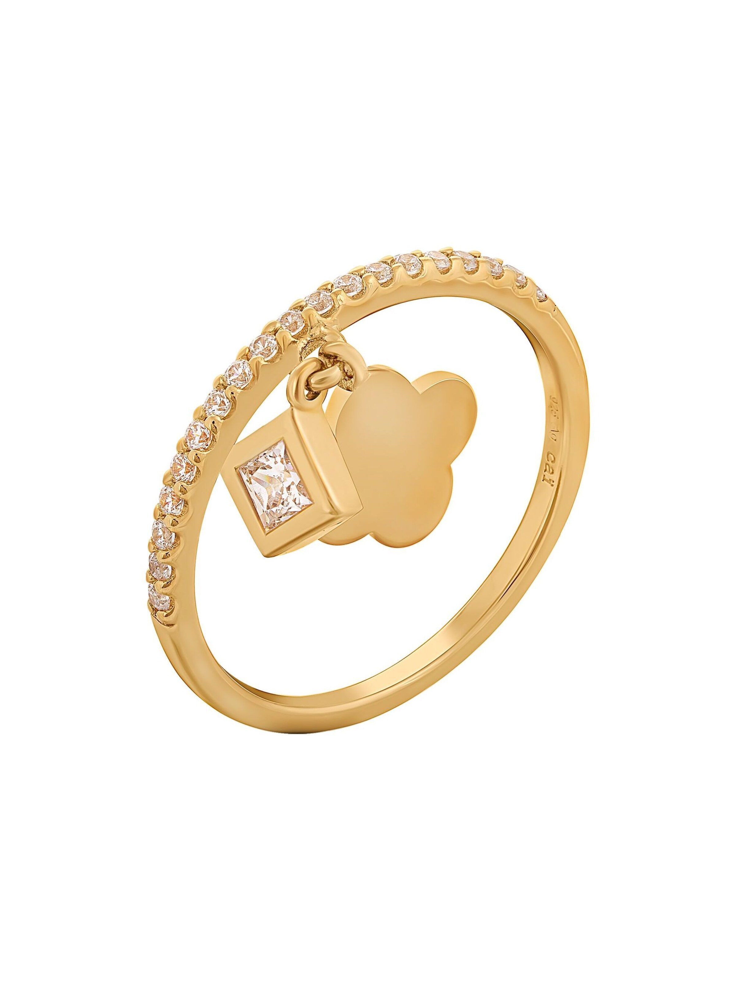 Bague caï en jaune