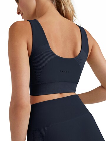 FALKE Bustier Sport-BH 'Seamless Shape'‌‌‌‌‌‌‌ in Blau
