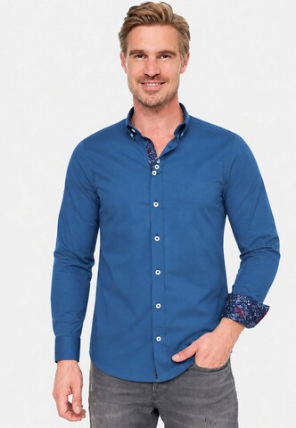 Chemise Rusty Neal en bleu : devant