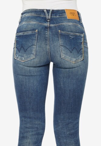 Le Temps Des Cerises Skinny Jeans 'PULPHIGC' in Blau