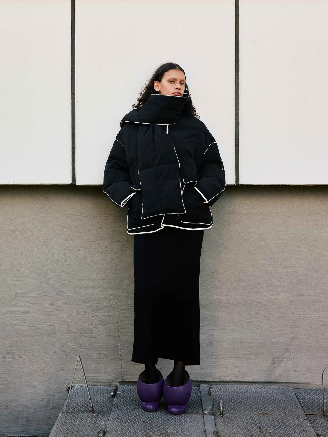 EDITED Giacca invernale 'Azaria' nero