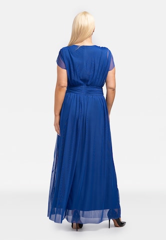 Robe de soirée 'MANUELA' Karko en bleu