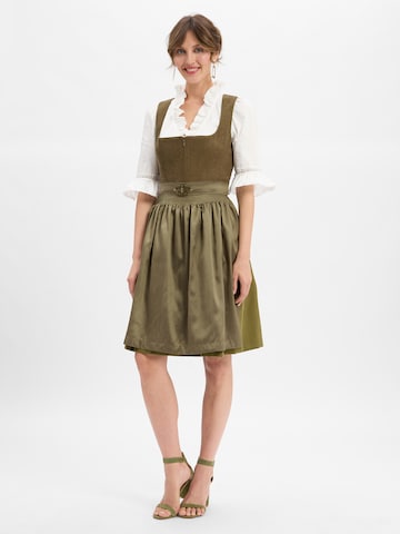 Krüger Madl Dirndl in Green: front