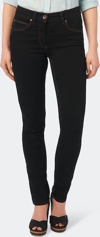 Anna Montana Slim fit Jeans 'Angelika' in Black: front