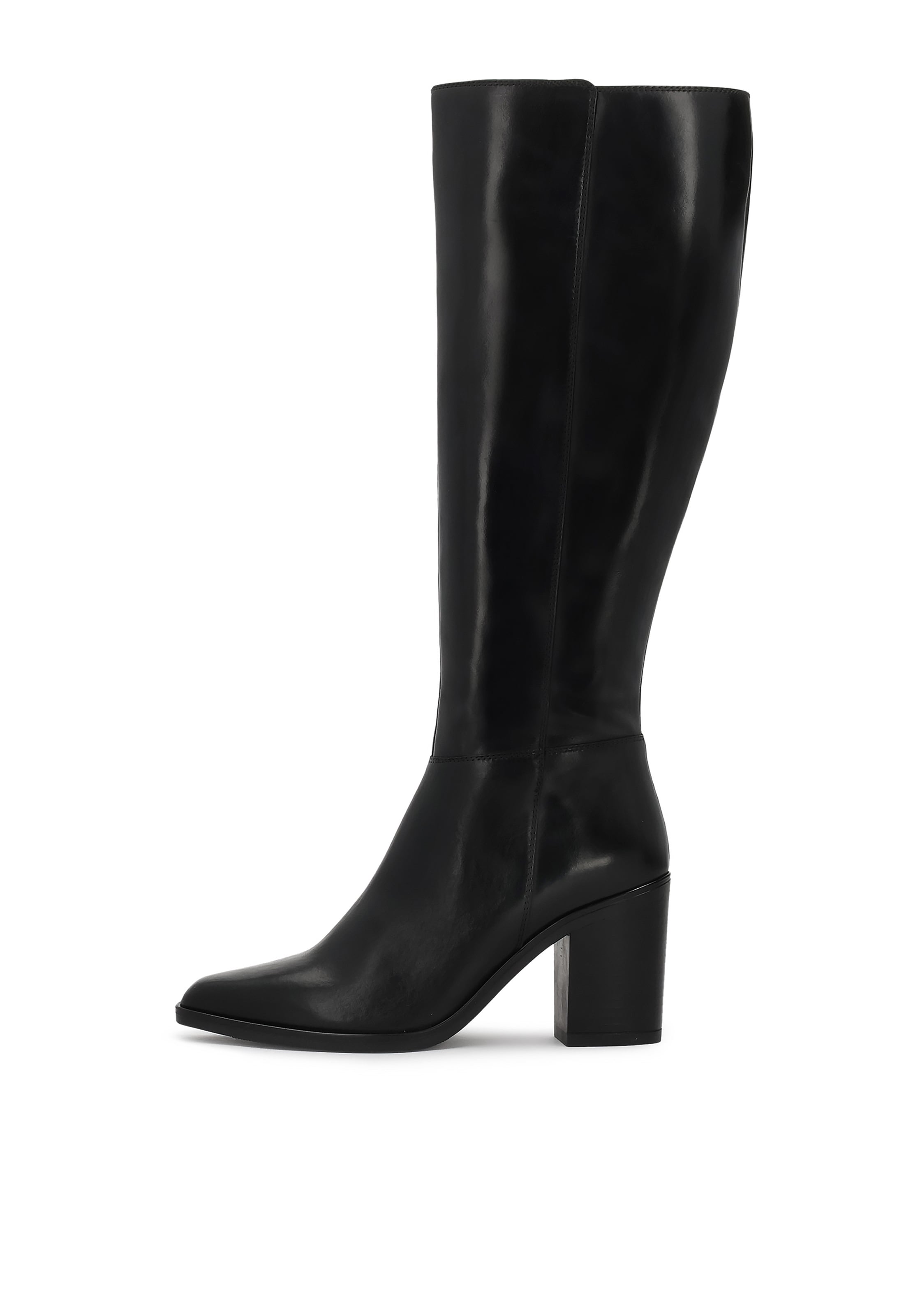 Kazar Laarzen in Zwart: voorkant