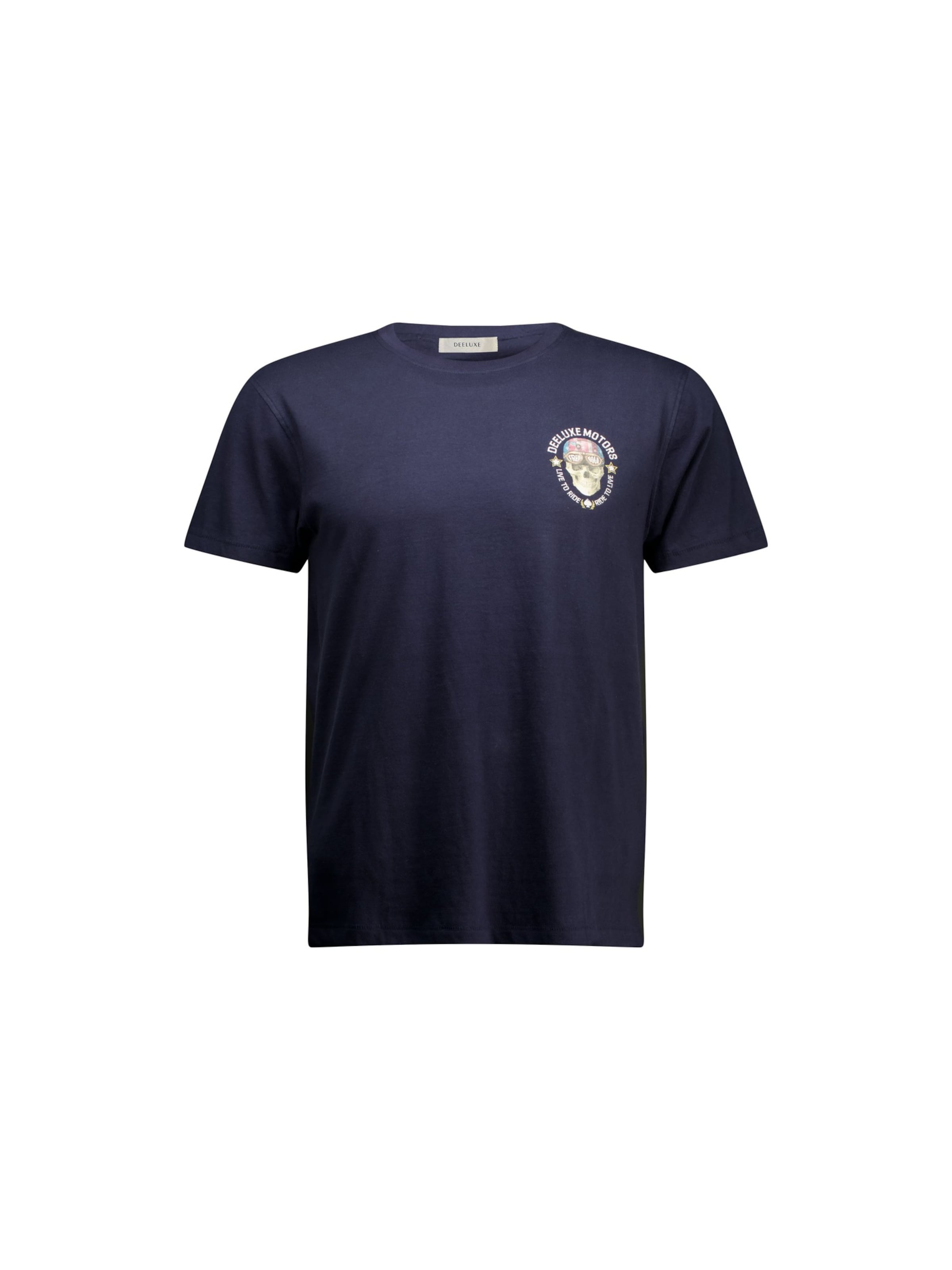 T-Shirt 'DEKARI' Deeluxe en bleu : devant