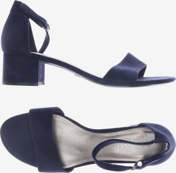 TAMARIS Sandals & High-Heeled Sandals in 40 in Blue: front