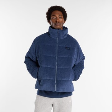 new balance Winter jacket in Blue: front