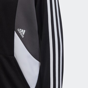 juoda ADIDAS SPORTSWEAR Treniruočių kostiumas