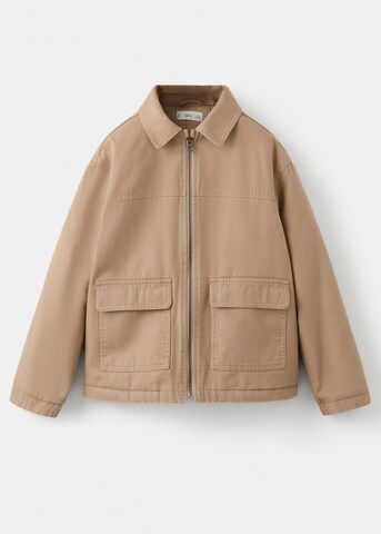MANGO KIDS Between-Season Jacket 'Agafay' in Beige